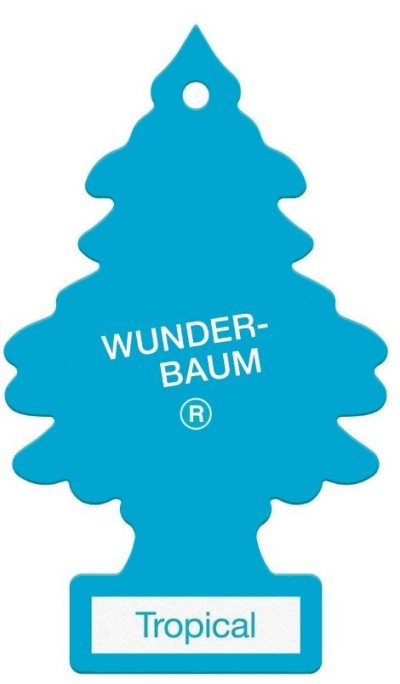 ZAPACH SAMOCHODOWY WUNDERBAUM CHOINKA TROPICAL
