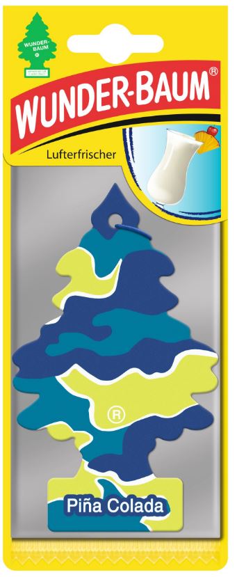 logo ZAPACH SAMOCHODOWY WUNDERBAUM CHOINKA PINACOLADA