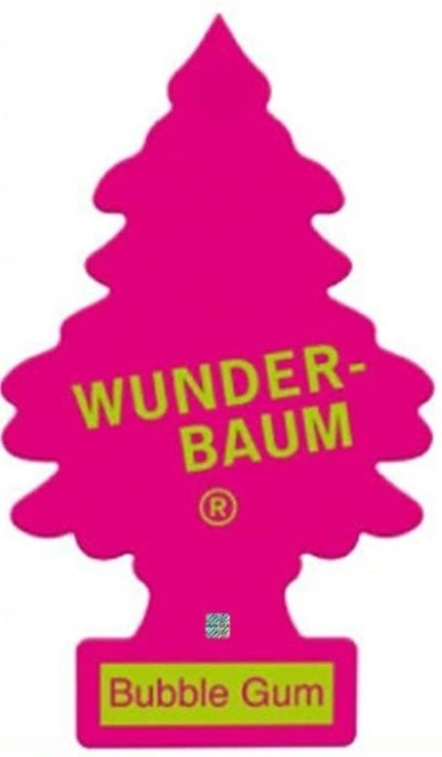 ZAPACH SAMOCHODOWY WUNDERBAUM CHOINKA BUBBLE GUM