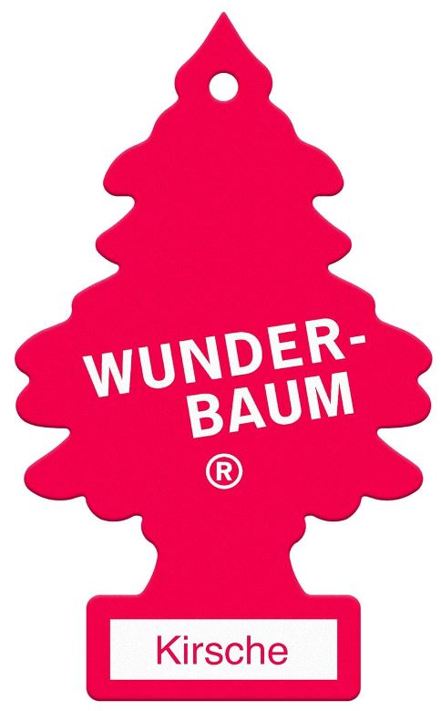 ZAPACH SAMOCHODOWY WUNDERBAUM CHOINKA WIŚNIA WUNDERBAUM CAR AIR FRESHENER TREE CHERRY SCENT