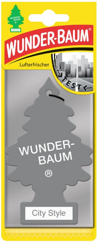 logo ZAPACH SAMOCHODOWY WUNDERBAUM CHOINKA CITY STYLE