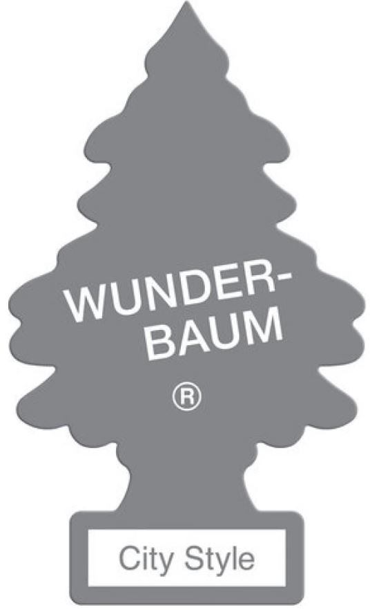 ZAPACH SAMOCHODOWY WUNDERBAUM CHOINKA CITY STYLE WUNDERBAUM CAR AIR FRESHENER TREE SCENT CITY STYLE