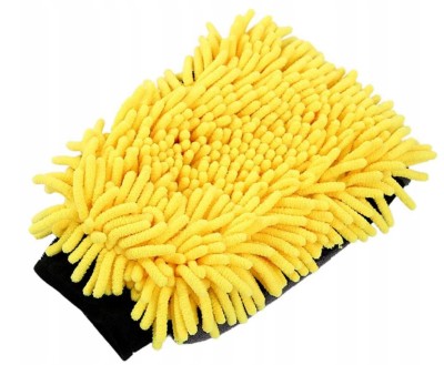 RĘKAWICA DO MYCIA SAMOCHODU Z MIKROFIBRA 23x17 cm AMIO-02517 CAR WASH GLOVE MADE OF MICROFIBER 23x17 cm AMIO-02517