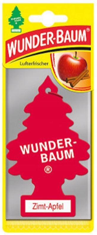 logo ZAPACH SAMOCHODOWY WUNDERBAUM CHOINKA JABŁKO CYNAMON