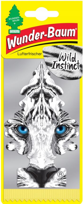 logo ZAPACH SAMOCHODOWY WUNDERBAUM CHOINKA WILD INSTINCT