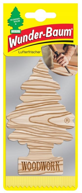 logo ZAPACH SAMOCHODOWY WUNDERBAUM CHOINKA WOODWORK