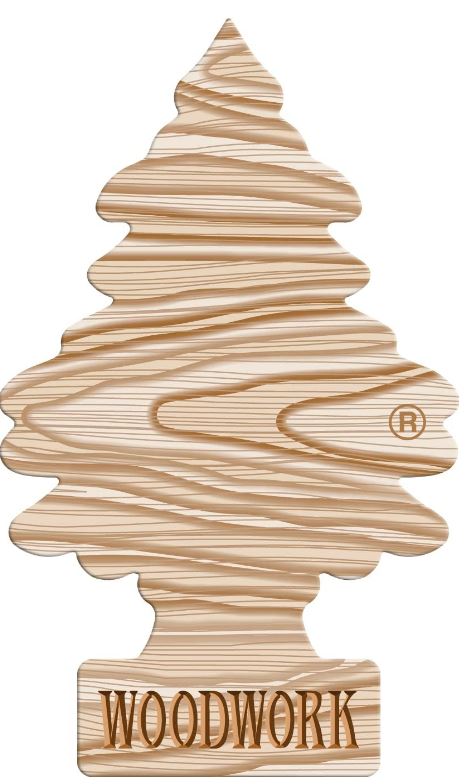 ZAPACH SAMOCHODOWY WUNDERBAUM CHOINKA WOODWORK WUNDERBAUM CAR AIR FRESHENER TREE WOODWORK SCENT