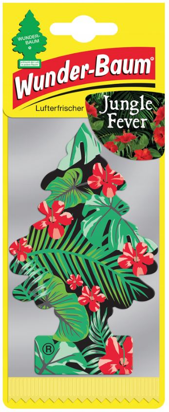 logo ZAPACH SAMOCHODOWY WUNDERBAUM CHOINKA JUNGLE FEVER