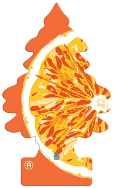 ZAPACH SAMOCHODOWY WUNDERBAUM CHOINKA POMARAŃCZA WUNDERBAUM CAR AIR FRESHENER TREE ORANGE SCENT