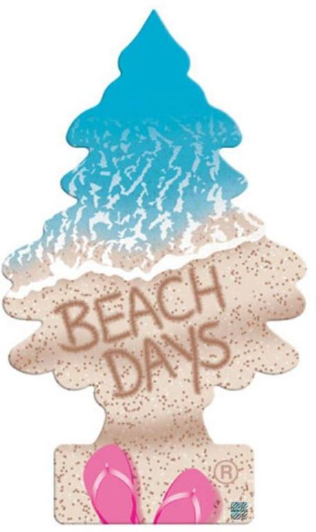 ZAPACH SAMOCHODOWY WUNDERBAUM CHOINKA BEACH DAYS WUNDERBAUM CAR FRAGRANCE TREE BEACH DAYS SCENT