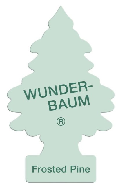 ZAPACH SAMOCHODOWY WUNDERBAUM CHOINKA FROSTED PINE WUNDERBAUM CAR AIR FRESHENER TREE SCENT FROSTED PINE