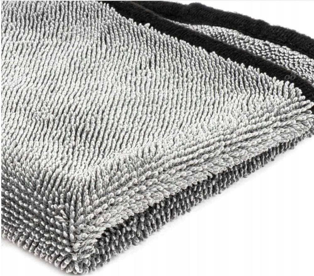 RĘCZNIK DO OSUSZANIA SAMOCHODU Z MIKROFIBRY 40x30 cm 550 g AMIO-03981 MICROFIBER CAR DRYING TOWEL 40x30 cm 550 g AMIO-03981