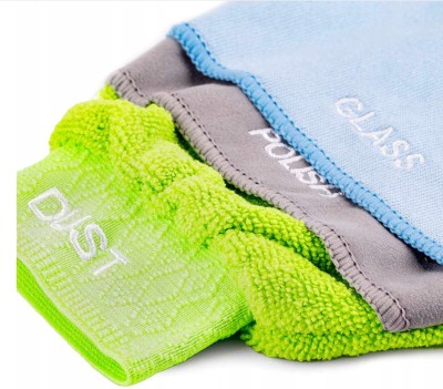 RĘKAWICA WIELOFUNKCYJNA DO MYCIA, SPRZĄTANIA SAMOCHODU 3w1 25x17 cm AMIO-02895 MULTIFUNCTIONAL GLOVE FOR WASHING, CAR CLEANING 3in1 25x17 cm AMIO-02895