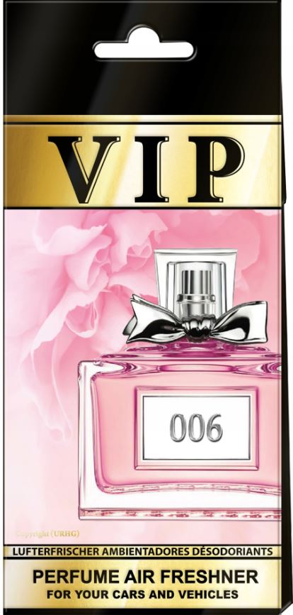 ZAPACH DO SAMOCHODU PREMIUM, ODŚWIEŻACZ DO AUTA CARIBI VIP006 Luxury premium car fragrance