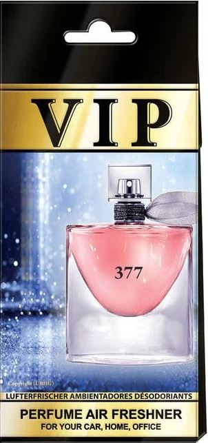 ZAPACH DO SAMOCHODU PREMIUM, ODŚWIEŻACZ DO AUTA CARIBI VIP377 Luxury premium car fragrance