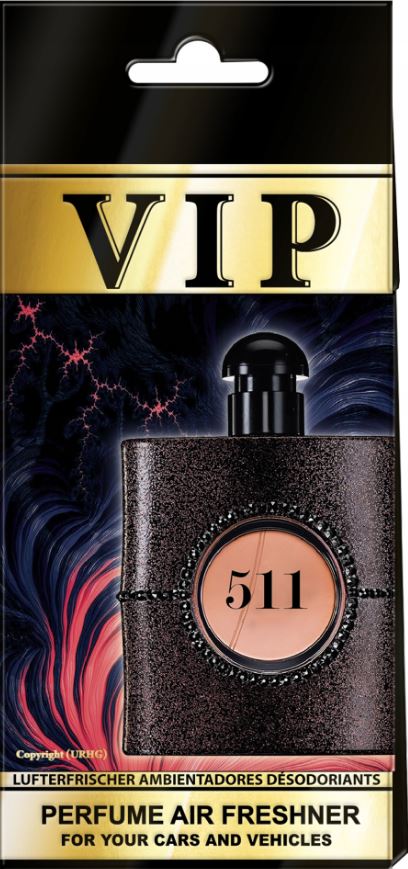 ZAPACH DO SAMOCHODU PREMIUM, ODŚWIEŻACZ DO AUTA CARIBI VIP511 Luxury premium car fragrance