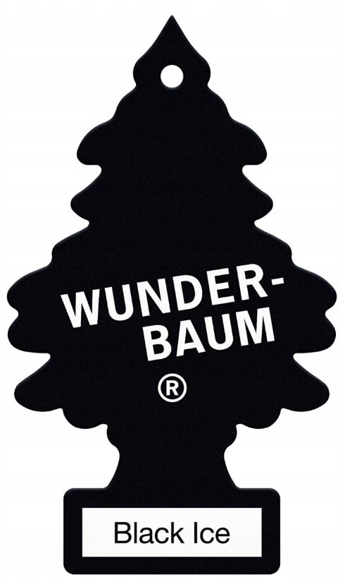 ZAPACH SAMOCHODOWY WUNDERBAUM CHOINKA BLACK ICE 