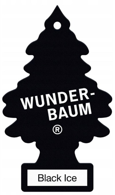 ZAPACH SAMOCHODOWY WUNDERBAUM CHOINKA BLACK ICE 