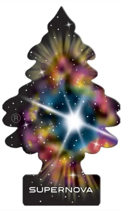ZAPACH SAMOCHODOWY WUNDERBAUM CHOINKA SUPERNOVA WUNDERBAUM CAR FRAGRANCE TREE SCENT SUPERNOVA