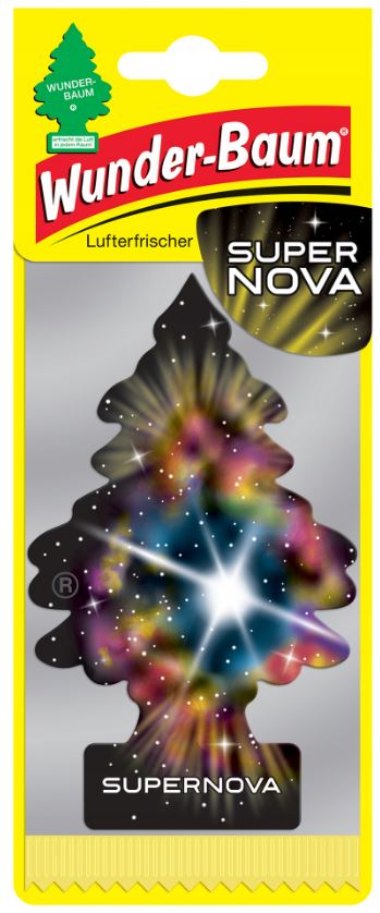 logo ZAPACH SAMOCHODOWY WUNDERBAUM CHOINKA SUPERNOVA