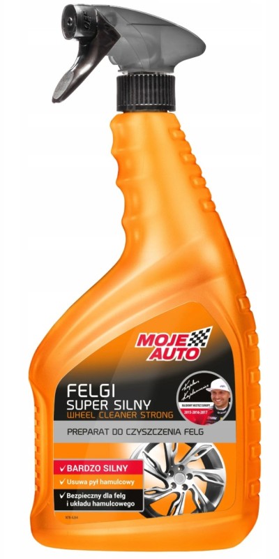 PREPARAT DO CZYSZCZENIA FELG SUPER SILNY "MOJE AUTO" 19-047 SUPER STRONG WHEEL CLEANER ′MY CAR′ 19-047