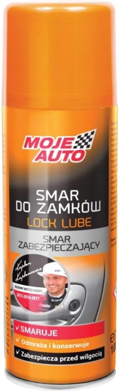 SMAR DO ZAMKÓW SAMOCHODOWYCH, DOMOWYCH "MOJE AUTO" 19-596 Lubricant for car and home locks, smooth operation of lock mechanisms, padlocks, and mechanisms