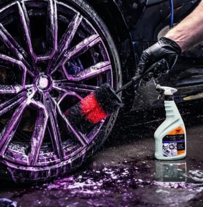 logo KRWAWE KOŁO AUTO DETAILER "MOJE AUTO "19-620