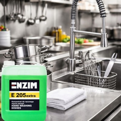 logo ENZIM E205 EXTRA HAND WASHING DISHES 5 L