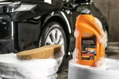 logo MOJE AUTO SZAMPON SAMOCHODOWY BEZ WOSKIEM 19-029