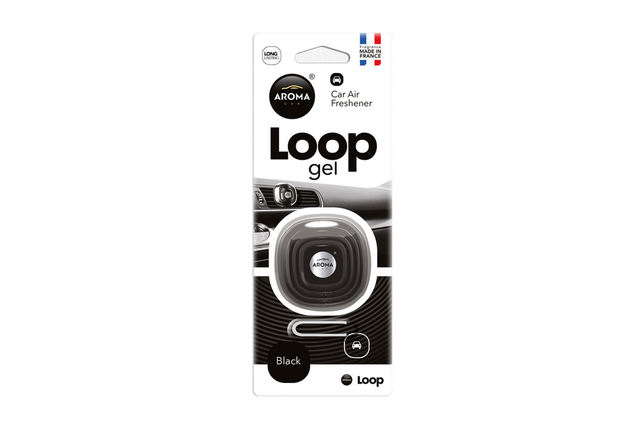 Odświeżacz powietrza AROMA CAR LOOP - Black 