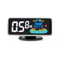 Wyświetlacz ekran do czujników parkowania LED 3D AMIO-03694 