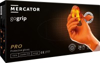 Rękawice nitrylowe pomarańczowe Mercator GoGrip Orange 50 sztuk rozmiar S 