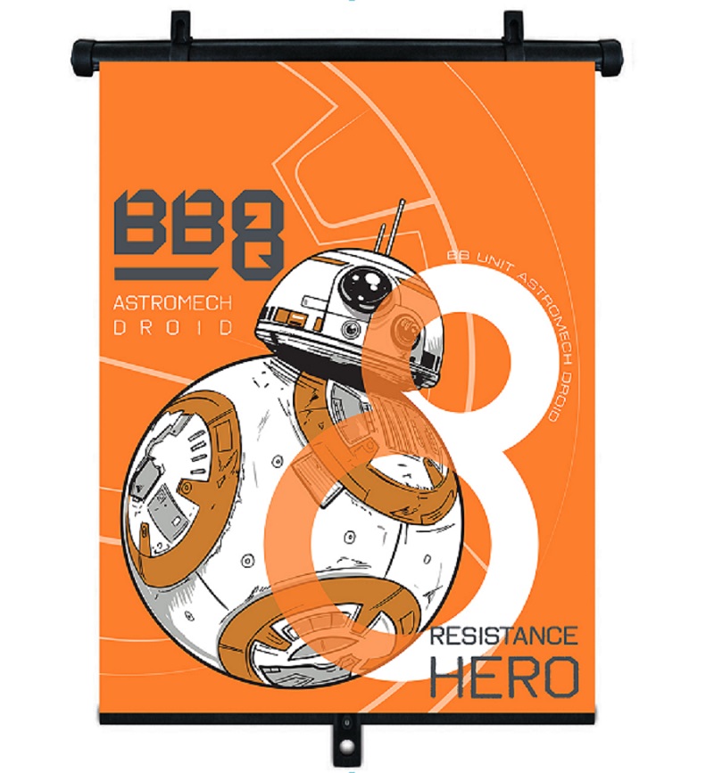 Roleta przeciwsłoneczna 1 szt. 36*45 cm. Star Wars 