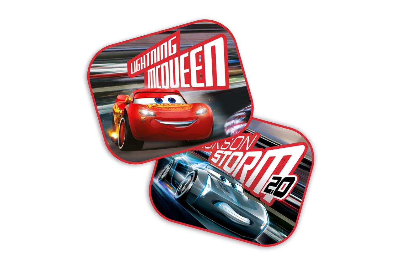Zasłonki boczne 2 szt 44*35cm CARS 3 
