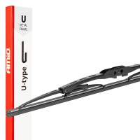 Wycieraczka samochodowa szkieletowa metalowa U-Type uniwersalna 11 280 mm 28 cm AMIO-04001 